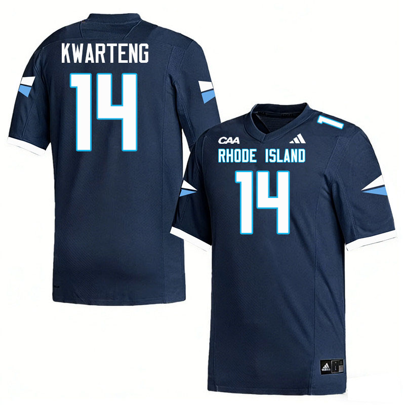 Rhode Island Rams #14 Aboraa Kwarteng College Football Jerseys,Uniforms-Navy